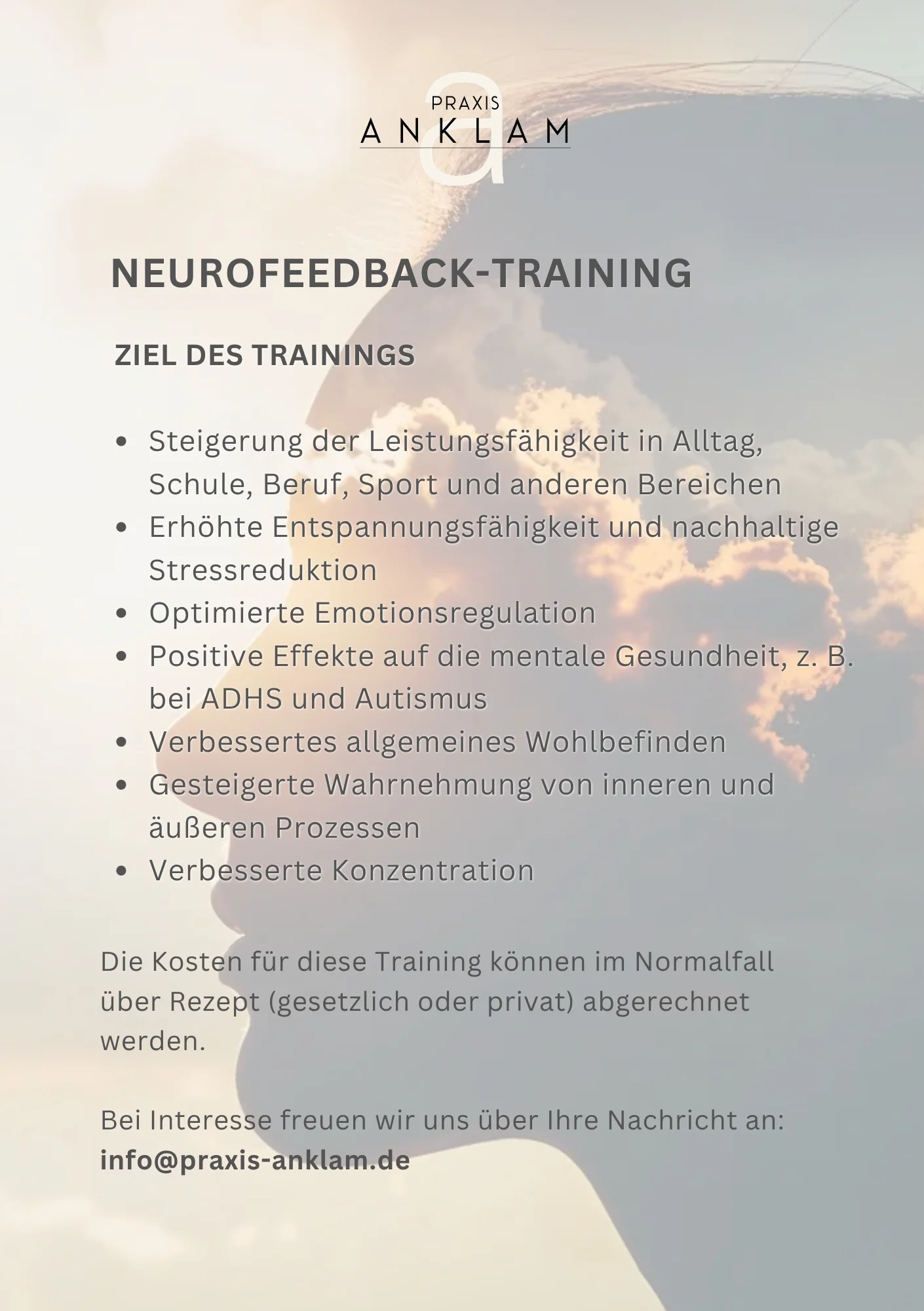 Neurofeedback-Training – Praxis Anklam